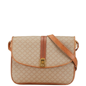 Vintage Saddle Flap Shoulder Bag Macadam