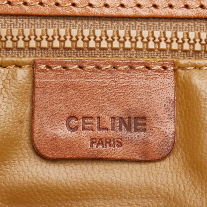 Vintage Saddle Flap Shoulder Bag Macadam