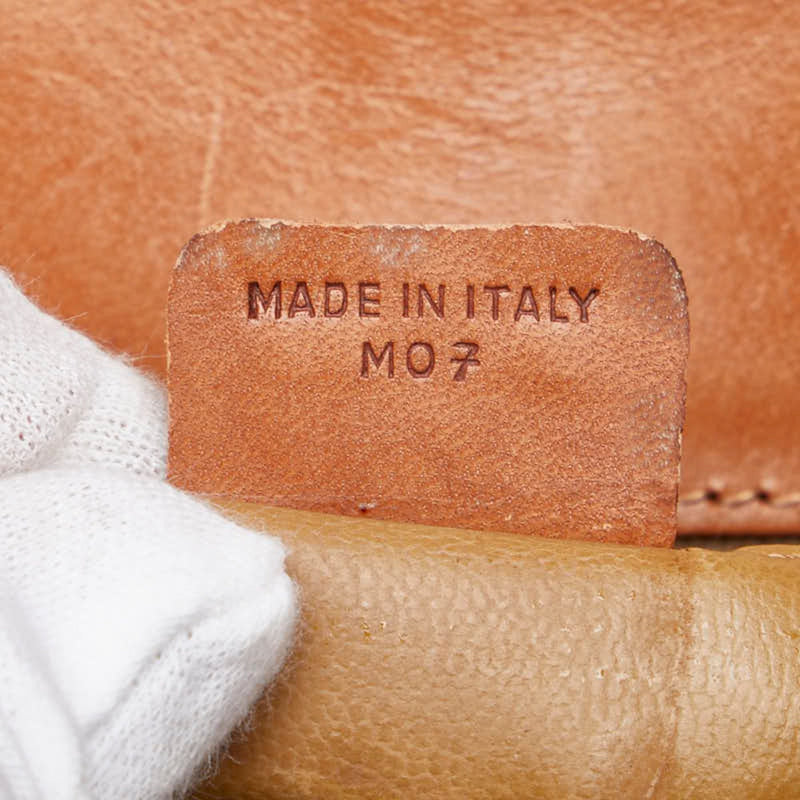 Vintage Saddle Flap Shoulder Bag Macadam