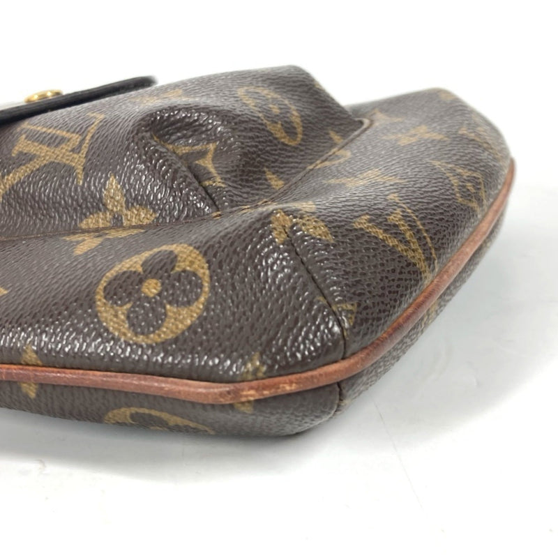 Partition Wristlet Clutch Canvas