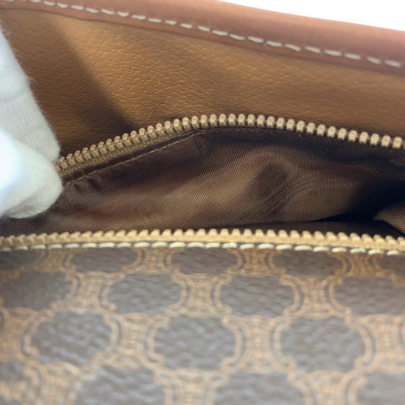 Vintage Saddle Flap Shoulder Bag Macadam