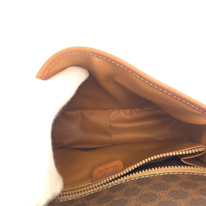 Vintage Saddle Flap Shoulder Bag Macadam