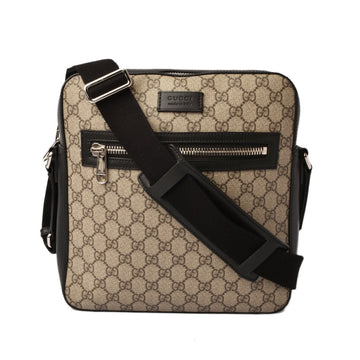 Front Zip Messenger Gg Coated Canvas