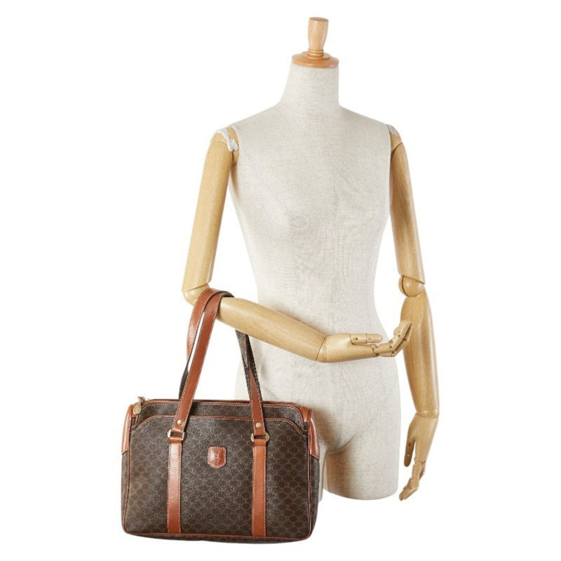 Vintage Duffle Bag Macadam Coated Canvas