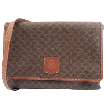 Vintage Saddle Flap Shoulder Bag Macadam