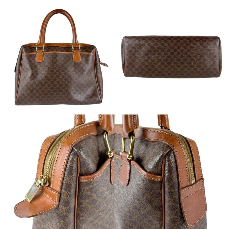 Vintage Duffle Bag Macadam Coated Canvas