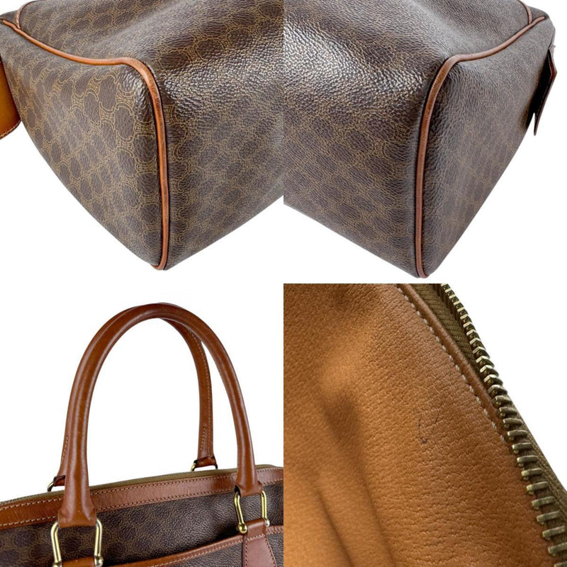 Vintage Duffle Bag Macadam Coated Canvas