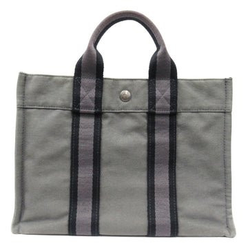 Sac Harnais Tote Toile And Leather Pm