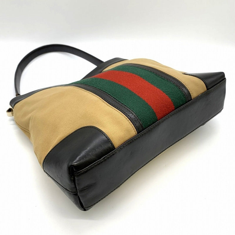 Ophidia Cut Out Handle Bag Suede Medium