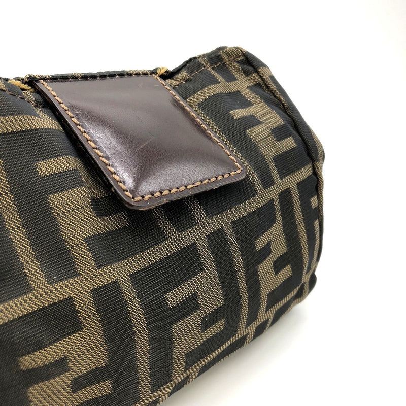 Vintage Shoulder Bag Zucca Canvas Medium