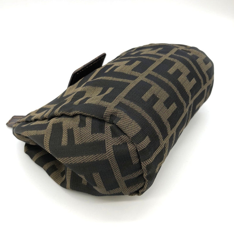 Vintage Shoulder Bag Zucca Canvas Medium