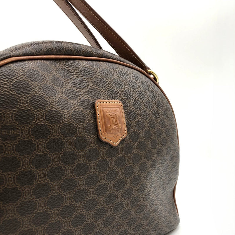 Vintage Duffle Bag Macadam Coated Canvas