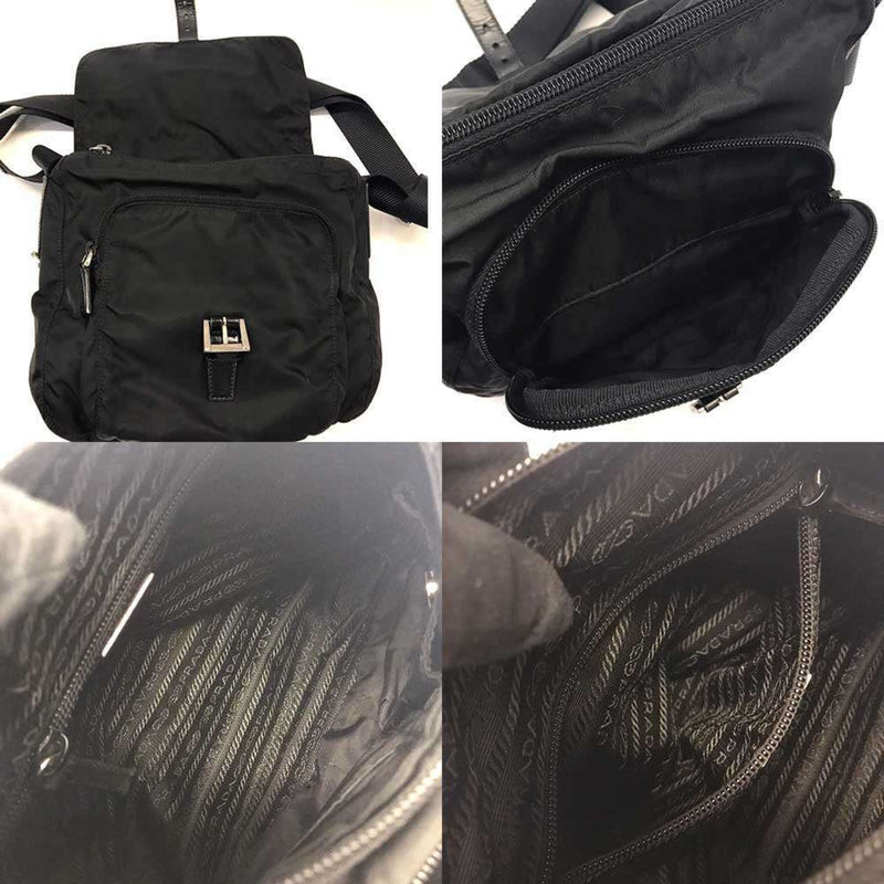 Buckle Messenger Bag Tessuto Small