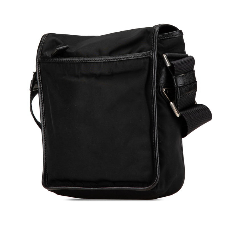 Buckle Messenger Bag Tessuto Small