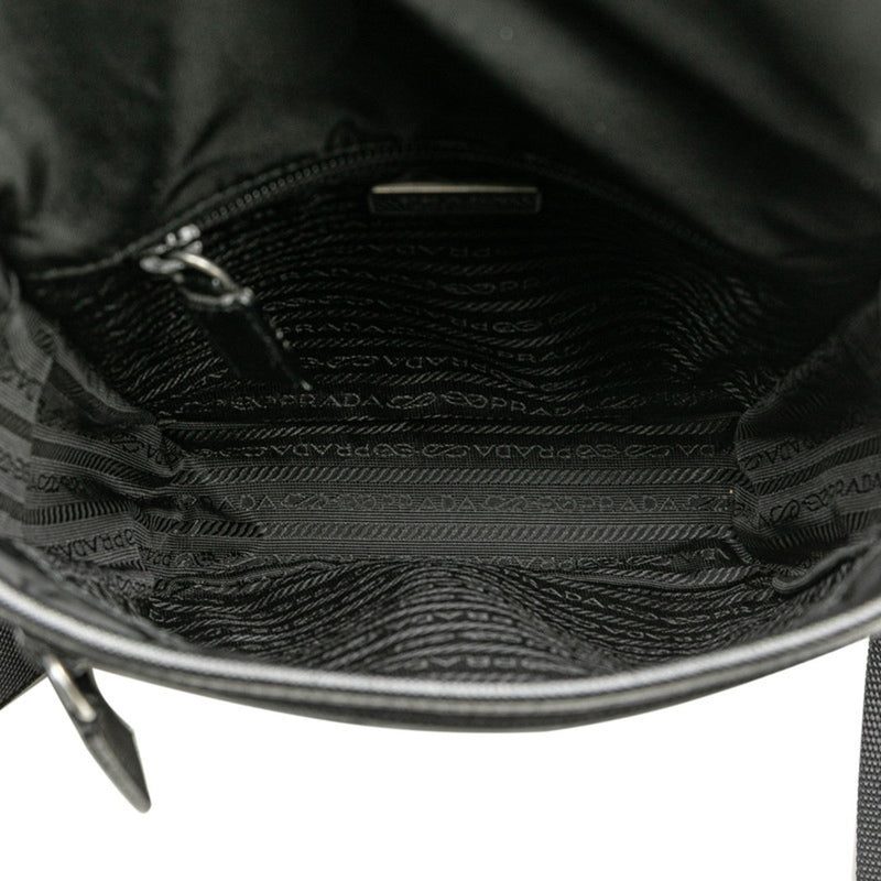 Buckle Messenger Bag Tessuto Small