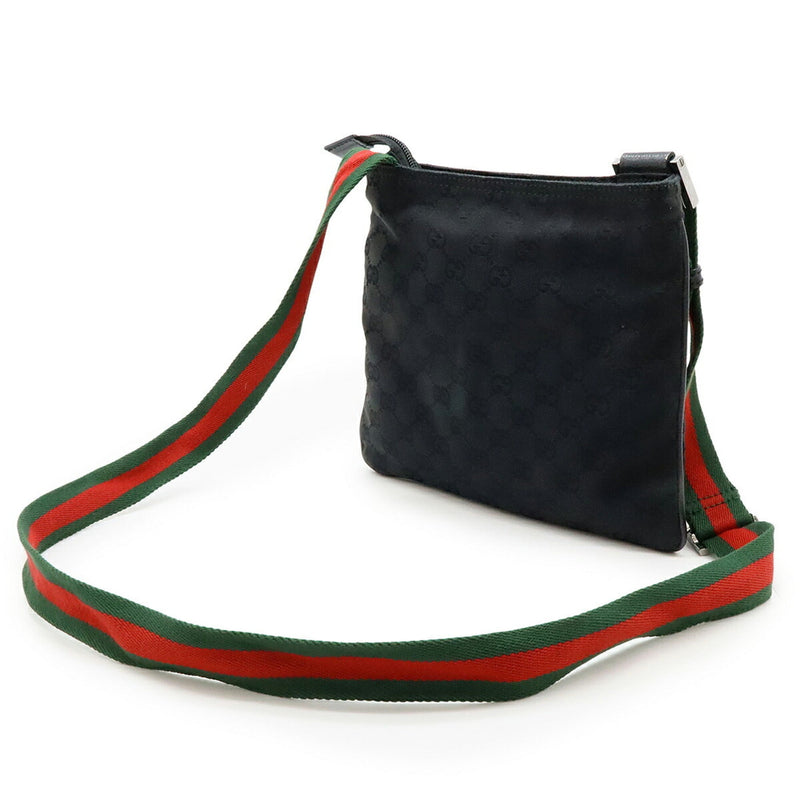 Web Strap Zip Messenger Bag Gg Canvas