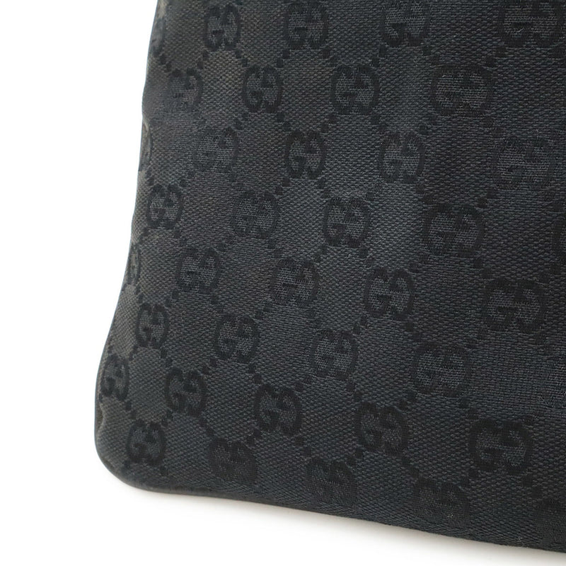 Web Strap Zip Messenger Bag Gg Canvas