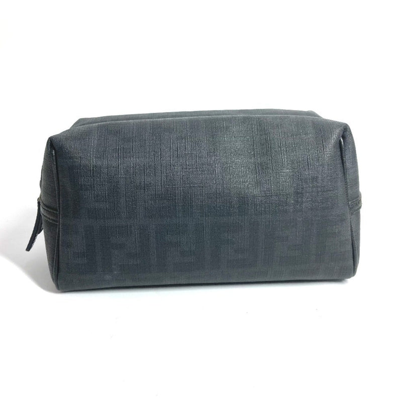 Chain Pochette Zucca Coated Canvas