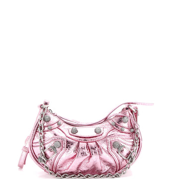 Le Cagole Giant Studs Shoulder Bag