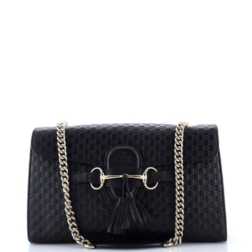 Emily Chain Flap Bag Microguccissima