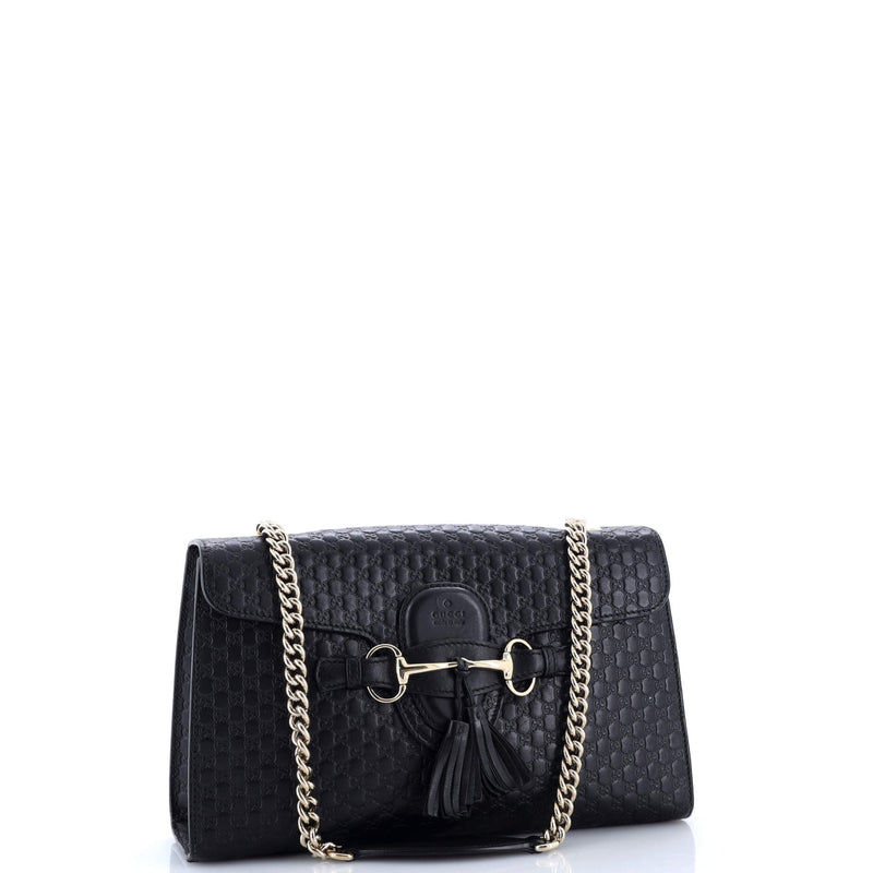 Emily Chain Flap Bag Microguccissima