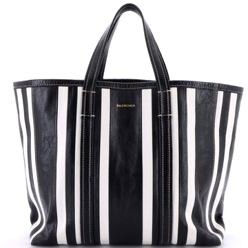 Barbes East West Shopper Tote Striped