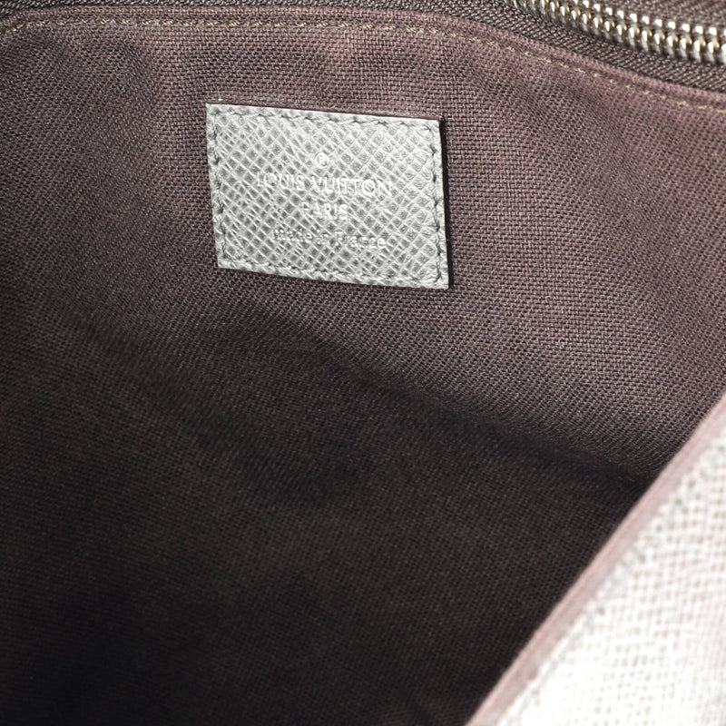 Roman Handbag Taiga Leather Pm