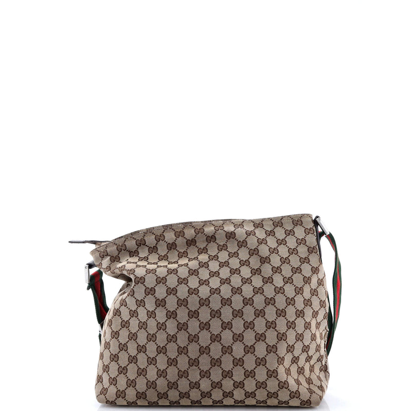 Front Pocket Web Messenger Gg Canvas