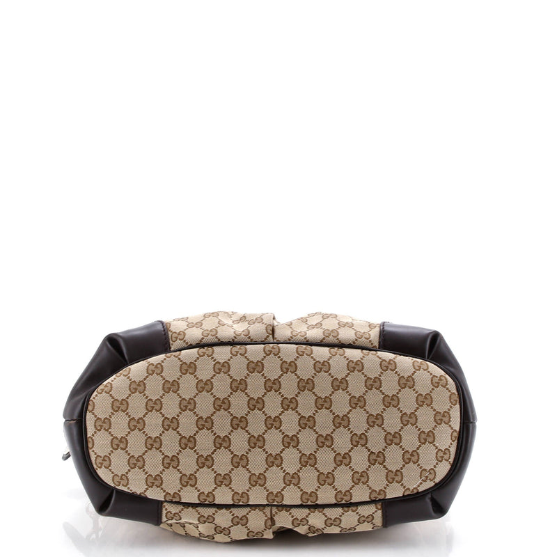 Sukey Top Handle Satchel Gg Canvas With