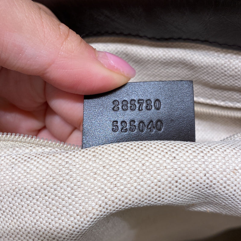 Sukey Top Handle Satchel Gg Canvas With