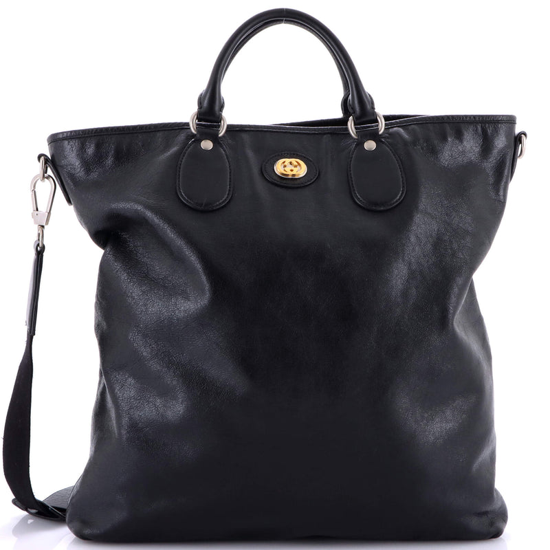 Morpheus Convertible Soft Tote Leather
