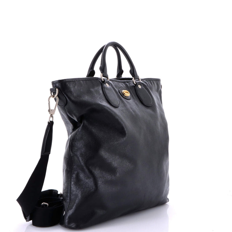 Morpheus Convertible Soft Tote Leather