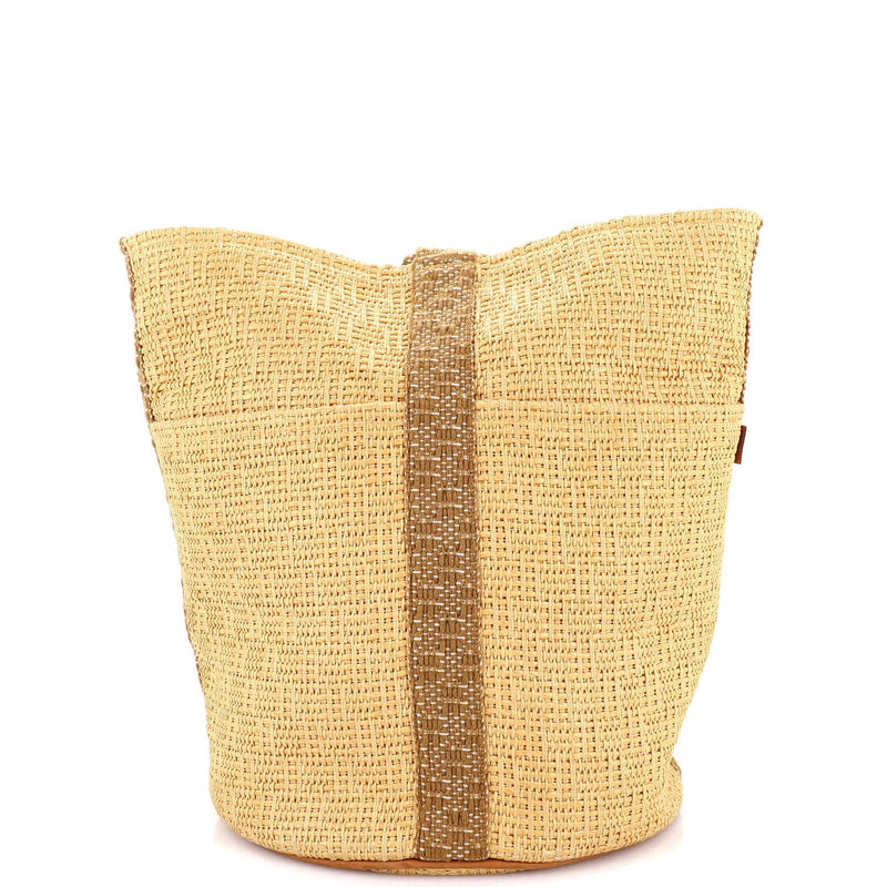 Saxo Handbag Woven Straw Gm