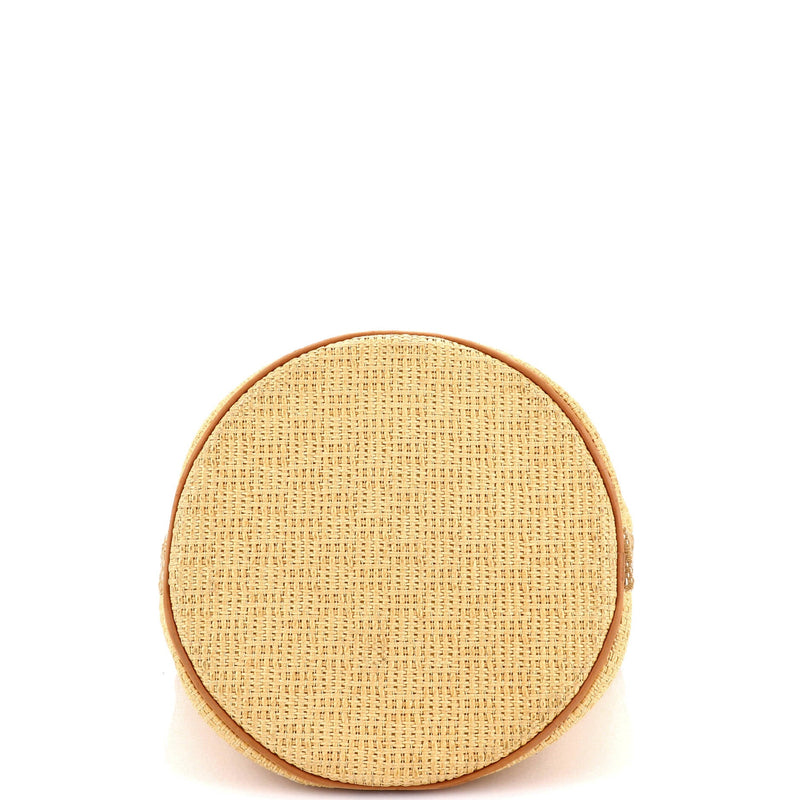 Saxo Handbag Woven Straw Gm