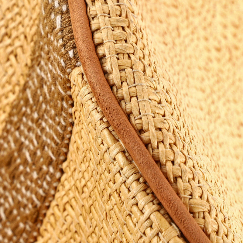 Saxo Handbag Woven Straw Gm