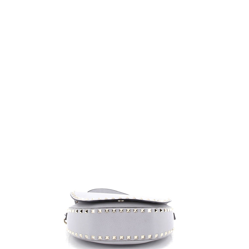 Rockstud Saddle Crossbody Bag Leather