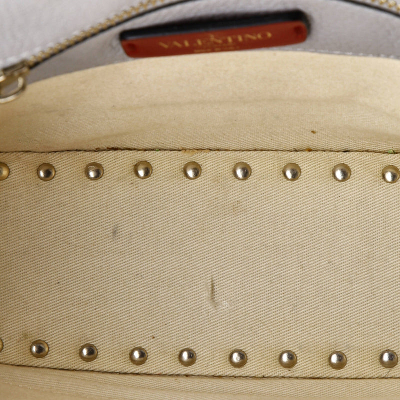 Rockstud Saddle Crossbody Bag Leather