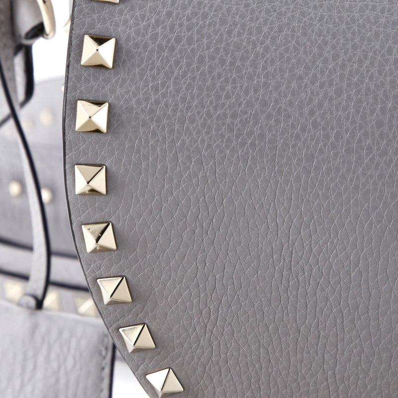 Rockstud Saddle Crossbody Bag Leather