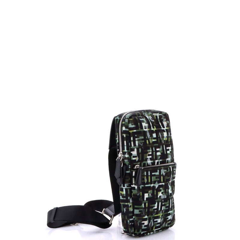 Front Pocket Sling Bag Camouflage Zucca