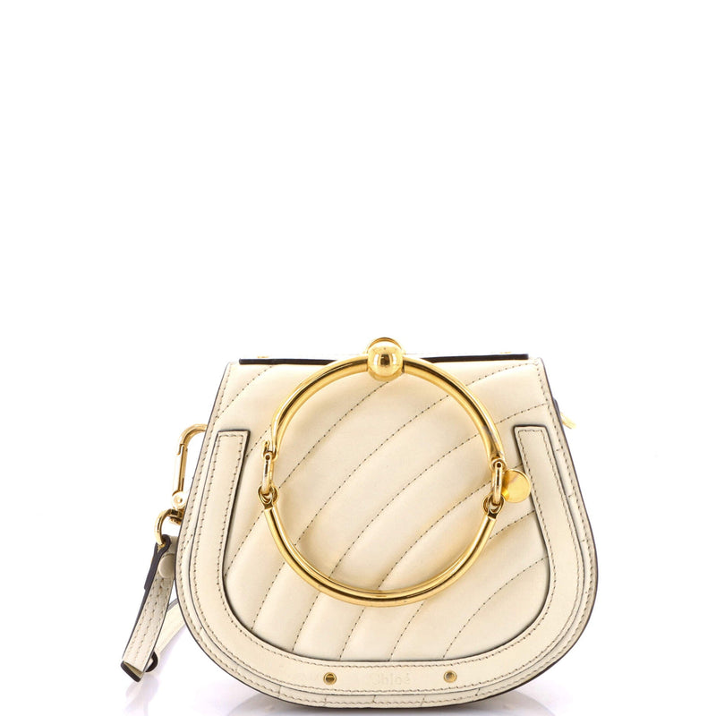 Nile Crossbody Bag Quilted Leather Small