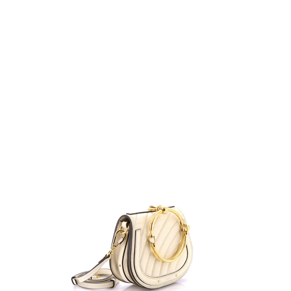 Nile Crossbody Bag Quilted Leather Small