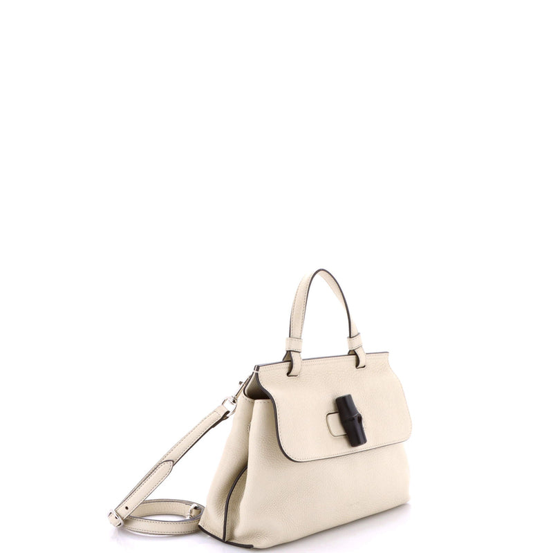 Bamboo Daily Top Handle Bag Leather