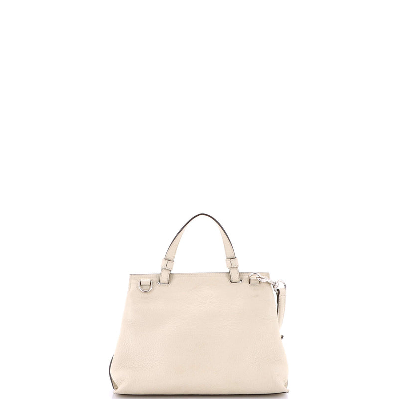 Bamboo Daily Top Handle Bag Leather
