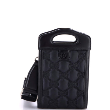 Top Handle Crossbody Bag Gg Embossed