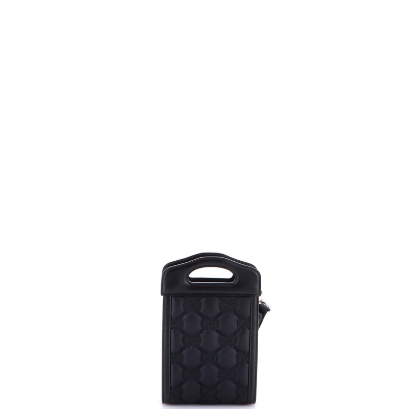 Top Handle Crossbody Bag Gg Embossed