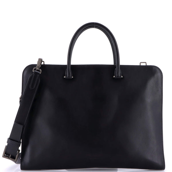 Convertible Slim Briefcase Leather