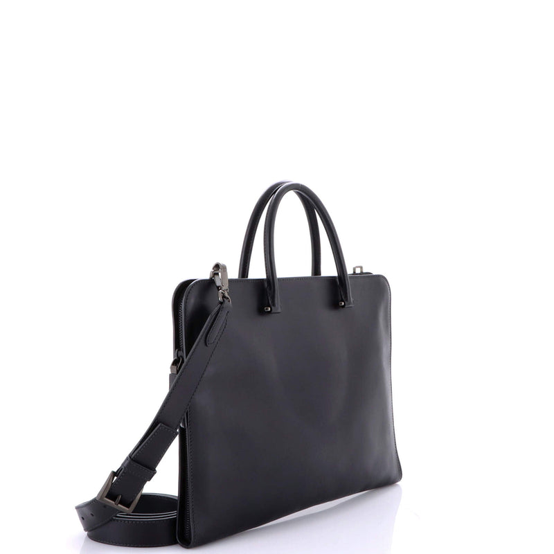 Convertible Slim Briefcase Leather
