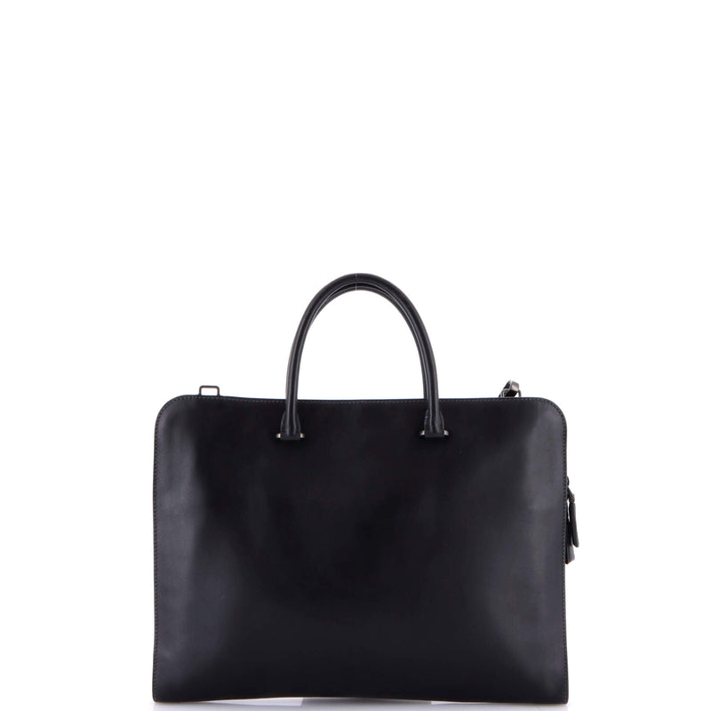 Convertible Slim Briefcase Leather