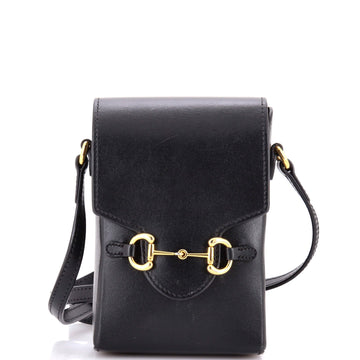 Horsebit Crossbody Bag Leather Mini