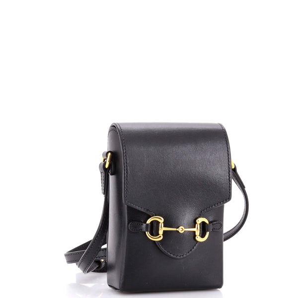 Horsebit Crossbody Bag Leather Mini